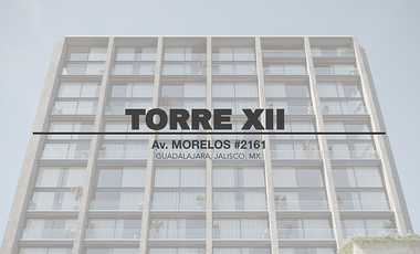 Departamento en venta TORRE XII en la Colonia Americana, Guadalajara, Jalisco
