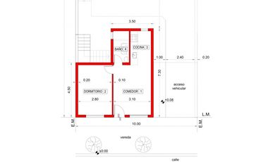 Se vende departamento de 1 dormitorio, zona UTN PM, USD 28.873 dolares
