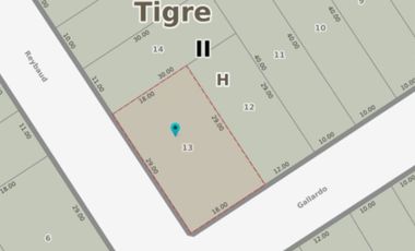 VENTA DE LOTE DE 522 M2 EN DON TORCUATO