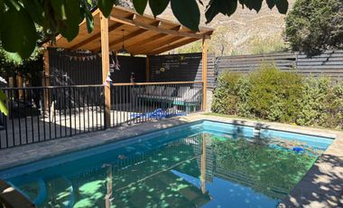 Arriendo casa en el Cajón del Maipo