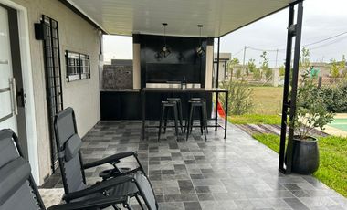CASA VENTA 3 AMB - CON PILETA - ESTILO CAMPO - CANNING