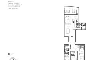Departamento a estrenar de 4 amb   dependencia  en venta en   Infinity Towers - Olivos