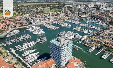Departamento en venta en Marina Vallarta – Nautico Frente al Mar con 2 Rec