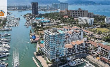 Departamento en venta en Marina Vallarta – Nautico Frente al Mar con 2 Rec