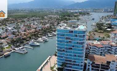 Departamento en venta en Marina Vallarta – Nautico Frente al Mar con 2 Rec