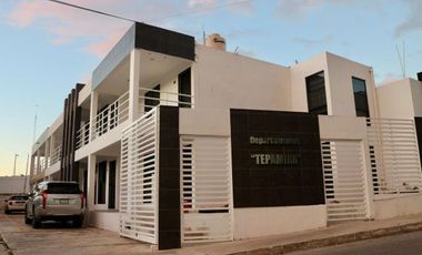 DEPTO.AMUEBLADO EN RENTA EN CAMPECHE: C. FLAMBOYAN X AV. LOPEZ PORTILLO