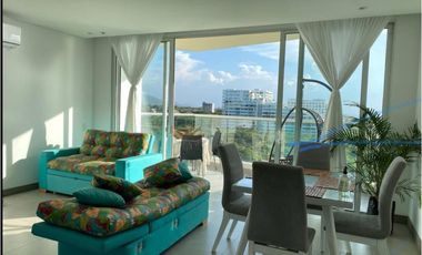 VENTA DE APARTAMENTO EN BELLO HORIZONTE SANTA MARTA FRENTE AL MAR