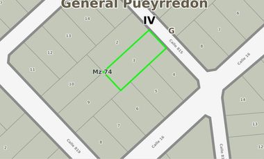 VENTA TERRENO 943M2 COLONIAS CHAPADMALAL MDP