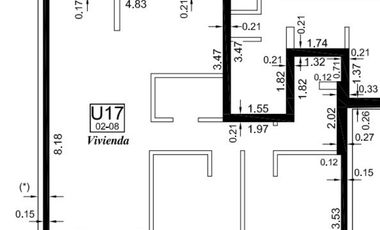 VENTA: Departamento de dos dormitorios, a estrenar, con balcón y cochera. Centro, Rosario