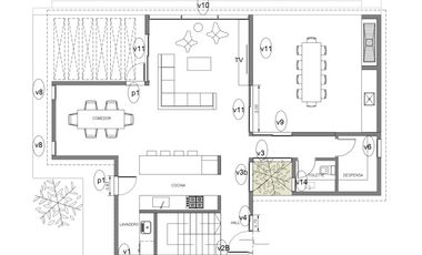 Alquiler anual de casa en bella vista
