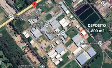 1.500 m2 Depósito en  Alquiler a Estrenar