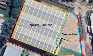 Excelente Depósito 3.000 m2 - Area de Promoción El Triángulo, Malvinas Argentinas