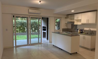 Lindisimo departamento con jardin de 2 ambientes en Pasionaria Martínez