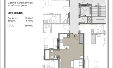 Venta Dpto 1 ambiente con balcón, Saavedra.