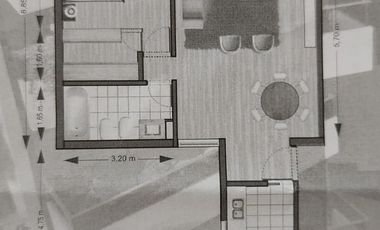 Departamento en venta 1 dormitorio en  La Plata