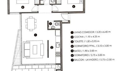 VENTA DPTO BUENA VISTA - CON COCHERA