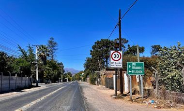 VENTA PARCELA EL TAMBO: 5.000m² PLANOS, URBANIZADA