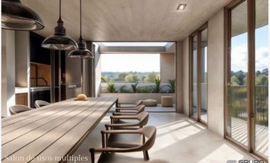 Venta de departamento  2 ambientes- A estrenar-Adolfo Sourdeaux
