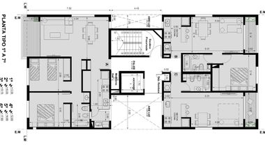 Departamento en  venta en calle 14 entre 45 y 46