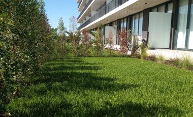 Terrazas de Santa María | Alquiler | Departamento 2 ambiente con jardín y vista abierta