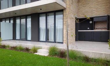 Terrazas de Santa María | Alquiler | Departamento 2 ambiente con jardín y vista abierta