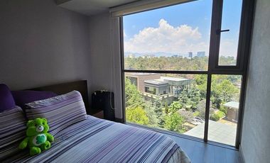 SE RENTA PRECIOSO DEPARTAMENTO AMUEBLADO EN BE GRAND LOMAS