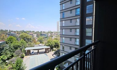 SE RENTA PRECIOSO DEPARTAMENTO AMUEBLADO EN BE GRAND LOMAS