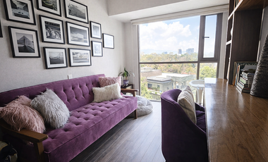 SE RENTA PRECIOSO DEPARTAMENTO AMUEBLADO EN BE GRAND LOMAS