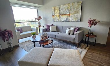 SE RENTA PRECIOSO DEPARTAMENTO AMUEBLADO EN BE GRAND LOMAS