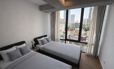 SE RENTA PRECIOSO DEPARTAMENTO AMUEBLADO EN LA COLONIA JUAREZ