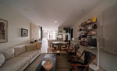 Departamento con terraza y balcón Roma Norte