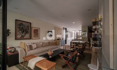 Departamento con terraza y balcón Roma Norte