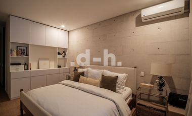 Departamento con terraza y balcón Roma Norte