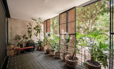 Departamento con terraza y balcón Roma Norte