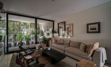 Departamento con terraza y balcón Roma Norte