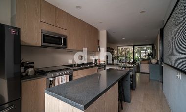 Departamento con terraza y balcón Roma Norte