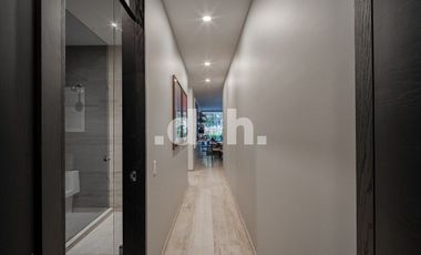 Departamento con terraza y balcón Roma Norte