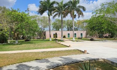 Quinta con 5.6 Hectareas y Cenote en Tekat