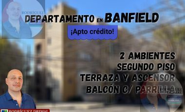 Departamento 2 ambientes a 5 cuadras de la estación de Banfield - APTO CRÉDITO