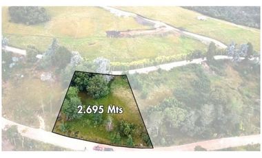 LOTE EN VENTA BOSQUE DE YERBABUENA, SOPO