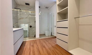 ARRIENDO EAPARTAMENTO ESTRENAR VISTA  243m2   PISO ALTO LA CABRERA
