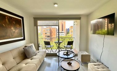 Apartamento para la renta amoblada en Poblado sector Aguacatala