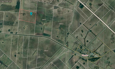 Campo de 52,6 has en venta cercano a plomer - Gral Las Heras