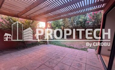 ARRIENDO DE CASA EN HUECHURABA, CONDOMINIO CERRADO PEDRO FONTOVA