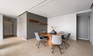 DEPARTAMENTO EN RENTA AMUEBLADO CON TERRAZA EN POLANCO