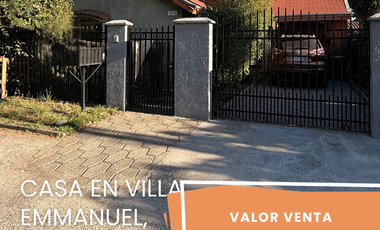 CASA EN VILLA EMMANUEL CHILLÁN