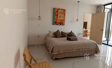 Residencia de una planta amueblada en renta en Las Palmas, Veracruz