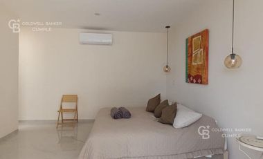 Residencia de una planta amueblada en renta en Las Palmas, Veracruz