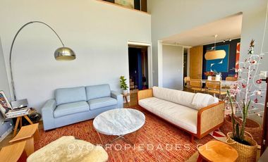 AMPLIO DÚPLEX MODERNO DOBLE ALTURA CON VISTA ESPECTACULAR