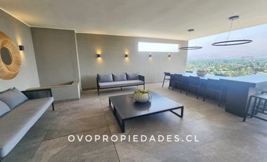 MODERNO DEPARTAMENTO 2 DORMITORIOS 2 BAÑOS LAS CONDES